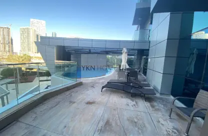 Terrace image for: Apartment - 2 Bedrooms - 4 Bathrooms for rent in Al Noor Tower - Al Reem Island - Abu Dhabi, Image 1