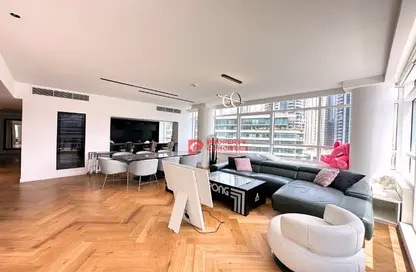 Apartment - 3 Bedrooms - 4 Bathrooms for rent in Marina Quays East - Marina Quays - Dubai Marina - Dubai