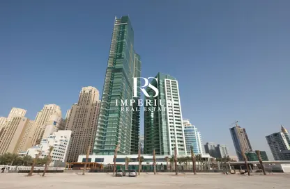 Apartment - 2 Bedrooms - 3 Bathrooms for rent in Al Bateen Residences - Jumeirah Beach Residence - Dubai