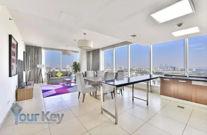 Apartment - 3 Bedrooms - 4 Bathrooms for rent in Nassima Tower - Sheikh Zayed Road - Dubai