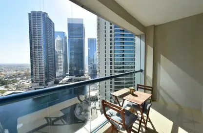 Apartment - Studio - 1 Bathroom for rent in Jumeirah Bay X1 - JLT Cluster X - Jumeirah Lake Towers - Dubai