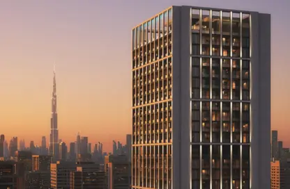 Apartment - 1 Bedroom - 2 Bathrooms for sale in Binghatti Moonlight - Al Jaddaf - Dubai