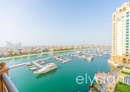 Water View image for: Apartment - 3 bedrooms - 4 bathrooms for sale in Marina Residences 4 - Marina Residences - Palm Jumeirah - Dubai, Image 1
