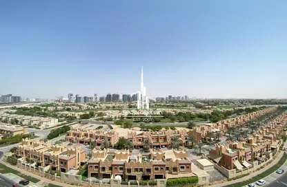 شقة - غرفة نوم - 2 حمامات للايجار في إيليت سبورت 8 - مساكن النخبة الرياضية - مدينة دبي الرياضية - دبي