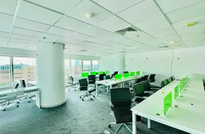 Office Space - Studio - 1 Bathroom for rent in Hamsah A - Al Karama - Dubai