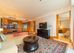 Living Room image for: Hotel and Hotel Apartment - 1 bedroom - 2 bathrooms for rent in Ritz Carlton - DIFC - Dubai, Image 1