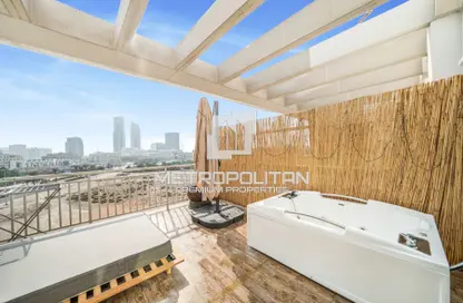 Terrace image for: Apartment - 1 Bedroom - 2 Bathrooms for rent in Cappadocia - Jumeirah Village Circle - Dubai, Image 1