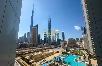 Outdoor Building image for: Apartment - 2 Bedrooms - 2 Bathrooms for rent in Downtown Views II Tower 3 - Downtown Views II - Downtown Dubai - Dubai, Image 1