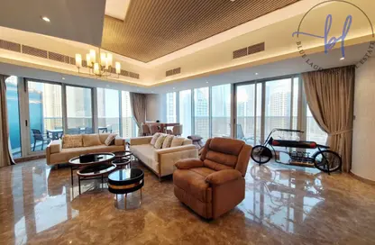 Apartment - 4 Bedrooms - 4 Bathrooms for rent in Orra Harbour Residences and Hotel Apartments - Dubai Marina - Dubai