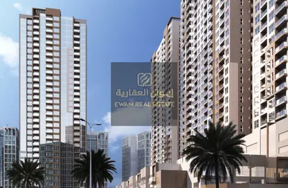 Apartment - Studio - 1 Bathroom for sale in Ajman One - Phase 2 - Ajman Downtown - Ajman