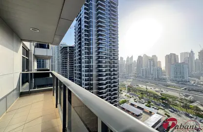 Apartment - 1 Bedroom - 2 Bathrooms for rent in Green Lakes Towers - JLT Cluster S - Jumeirah Lake Towers - Dubai