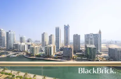 Apartment - 1 Bedroom - 2 Bathrooms for rent in Dorra Bay - Dubai Marina - Dubai