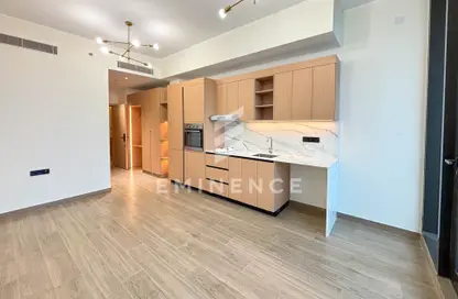 Apartment - 1 Bathroom for rent in AURA by Grovy - Jumeirah Village Circle - Dubai