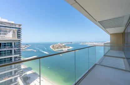 Apartment - 2 Bedrooms - 2 Bathrooms for rent in Grand Bleu Tower 2 - EMAAR Beachfront - Dubai Harbour - Dubai