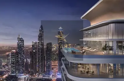 Apartment - 3 Bedrooms - 5 Bathrooms for sale in Seapoint - EMAAR Beachfront - Dubai Harbour - Dubai