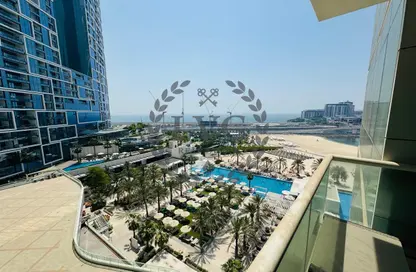 Apartment - 2 Bedrooms - 3 Bathrooms for rent in Al Bateen Residences - Jumeirah Beach Residence - Dubai