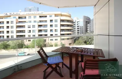 شقة - 3 غرف نوم - 3 حمامات للايجار في برج زين - دبي مارينا - دبي