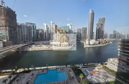 Office Space - Studio for rent in Churchill Executive Tower - Churchill Towers - Business Bay - Dubai