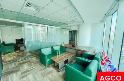 Office Space - Studio - 1 Bathroom for rent in The Prime Tower - Business Bay - Dubai