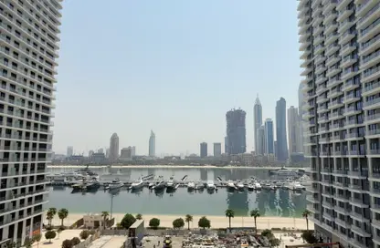شقة - 2 غرف نوم - 3 حمامات للايجار في جراند بلو تاور 1 - إعمار بيتشفرونت - دبي هاربور - دبي