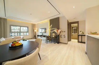 النزل و الشقق الفندقية - غرفة نوم - 2 حمامات للايجار في ميليو ذا بالم - نخلة جميرا - دبي النزل و الشقق الفندقية - غرفة نوم - 2 حمامات للايجار في ميليو ذا بالم - نخلة جميرا - دبي