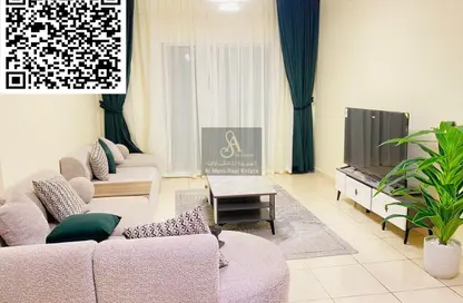Apartment - 1 Bedroom - 2 Bathrooms for sale in Orient Tower 1 - Orient Towers - Al Bustan - Ajman