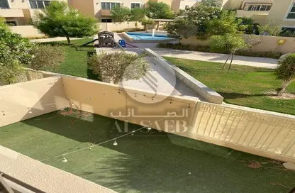 Garden image for: Townhouse - 3 Bedrooms - 4 Bathrooms for rent in Khannour Community - Al Raha Gardens - Abu Dhabi, Image 1