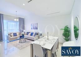 Living / Dining Room image for: Apartment - 2 bedrooms - 3 bathrooms for rent in Eclipse Twin Towers - Shams Abu Dhabi - Al Reem Island - Abu Dhabi, Image 1