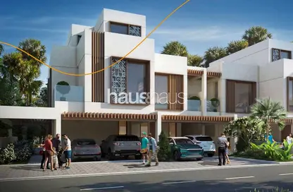 Outdoor Building image for: Townhouse - 5 Bedrooms - 5 Bathrooms for sale in Marbella - Damac Lagoons - Dubai, Image 1