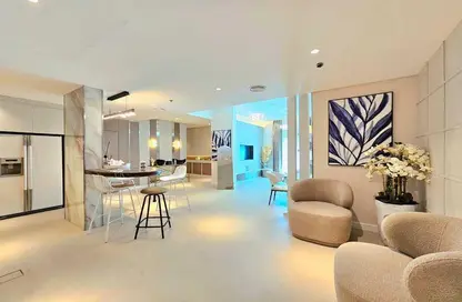 Apartment - 3 Bedrooms - 3 Bathrooms for rent in Marina View Tower A - Marina View - Dubai Marina - Dubai