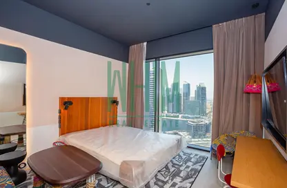 Apartment - Studio - 1 Bathroom for rent in Mama Shelter Residences - Business Bay - Dubai