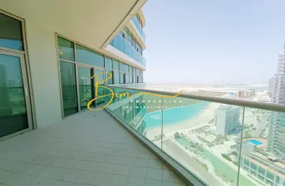 Apartment - 2 Bedrooms - 2 Bathrooms for rent in Beach Towers - Shams Abu Dhabi - Al Reem Island - Abu Dhabi