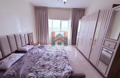 Apartment - 1 Bedroom - 2 Bathrooms for rent in Orient Tower 1 - Orient Towers - Al Bustan - Ajman