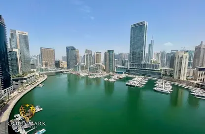 Apartment - 3 Bedrooms - 4 Bathrooms for rent in Delphine Tower - Marina Promenade - Dubai Marina - Dubai