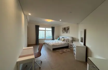 صورة لـ غرفة- غرفة النوم شقة - 3 غرف نوم - 3 حمامات للايجار في أبو كيبال - مساكن شور لاين - نخلة جميرا - دبي ، صورة رقم 1