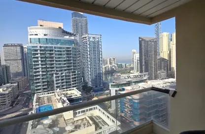 شقة - غرفة نوم - 2 حمامات للايجار في شراع المارينا - دبي مارينا - دبي