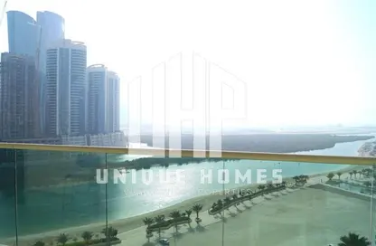 Pool image for: Apartment - 1 Bedroom - 2 Bathrooms for sale in Beach Towers - Shams Abu Dhabi - Al Reem Island - Abu Dhabi, Image 1