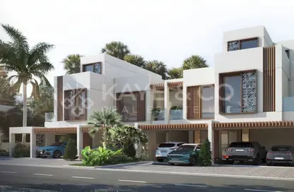 Outdoor Building image for: Townhouse - 4 Bedrooms - 3 Bathrooms for sale in Marbella - Damac Lagoons - Dubai, Image 1