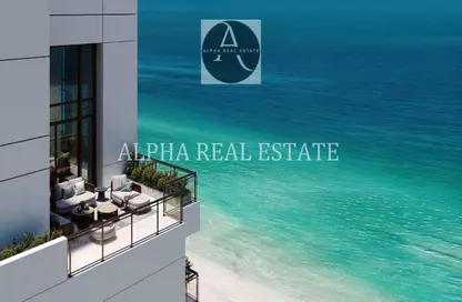 Apartment - 3 Bedrooms - 5 Bathrooms for sale in Beach Tower 1 - Al Khan Lagoon - Al Khan - Sharjah