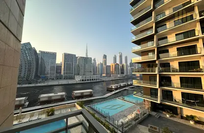 شقة - غرفة نوم - 2 حمامات للايجار في برج هاميلتون - الخليج التجاري - دبي