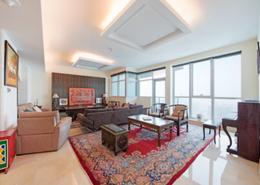 صورةغرفة المعيشة لـ: شقة - 3 غرف نوم - 2 حمامات للبيع في ذا تورش - دبي مارينا - دبي, صورة 1