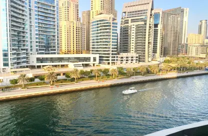 Apartment - 2 Bedrooms - 2 Bathrooms for rent in Panoramic Tower - Dubai Marina - Dubai