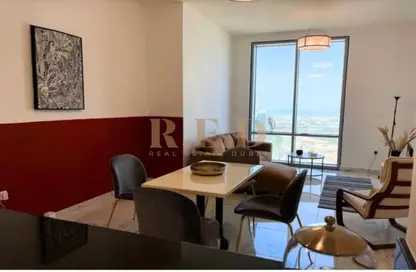 Living / Dining Room image for: Apartment - 1 Bedroom - 2 Bathrooms for rent in Noura Tower - Al Habtoor City - Business Bay - Dubai, Image 1