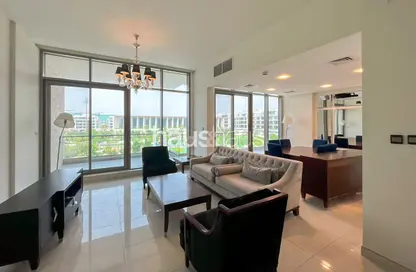 Living Room image for: Apartment - 3 Bedrooms - 4 Bathrooms for sale in The Polo Residence - Meydan Avenue - Meydan - Dubai, Image 1