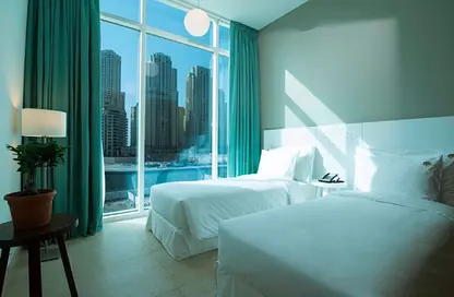 Apartment - 2 Bedrooms - 2 Bathrooms for rent in Jannah Place Dubai Marina - Dubai Marina - Dubai