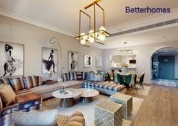 Living / Dining Room image for: Apartment - 2 bedrooms - 3 bathrooms for sale in Al Khushkar - Shoreline Apartments - Palm Jumeirah - Dubai, Image 1