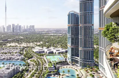 Apartment - 1 Bedroom - 2 Bathrooms for sale in 340 Riverside Crescent - Sobha Hartland II - Bukadra - Dubai