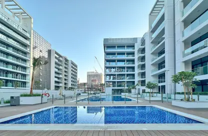 Apartment - 2 Bedrooms - 2 Bathrooms for rent in Azizi Riviera 59 - Meydan One - Meydan - Dubai