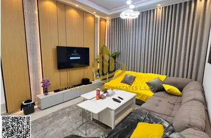 Apartment - 1 Bedroom - 2 Bathrooms for sale in Ajman Pearl Towers - Ajman Downtown - Ajman