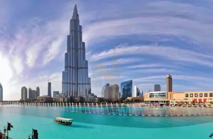 صورة لـ منظر مائي. مجمعات للبيع - استوديو للبيع في برج خليفة - برج خليفة - دبي وسط المدينة - دبي ، صورة رقم 1